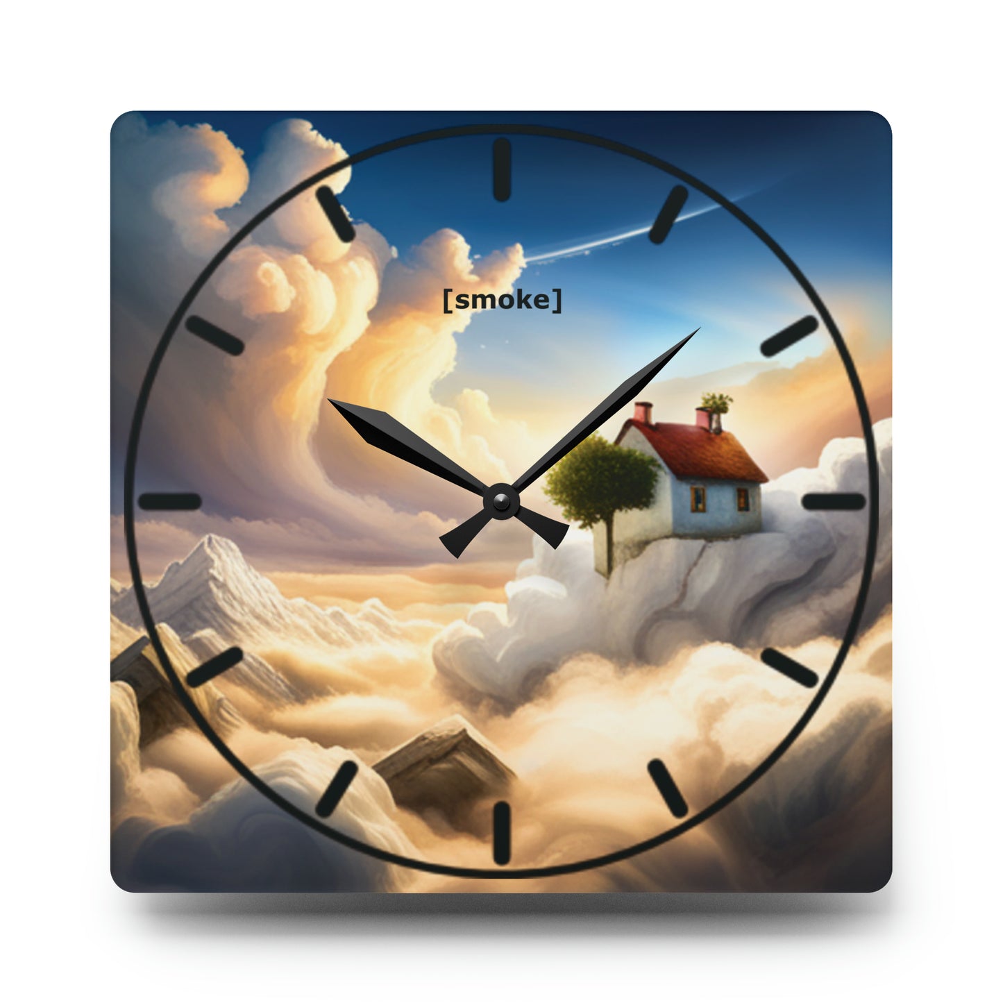 Smoke House High Vibe Wall Clock