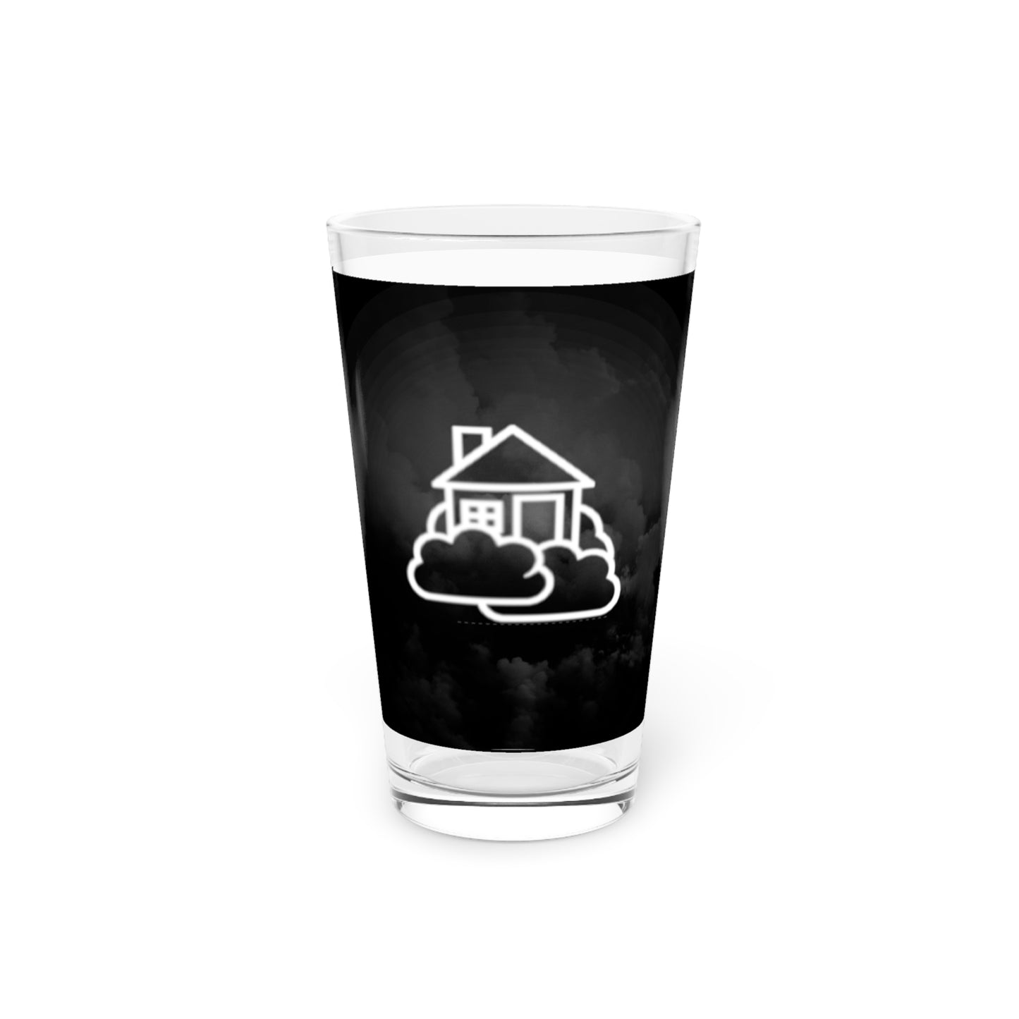 Smoke House Dark Clouds Pint Glass, 16oz