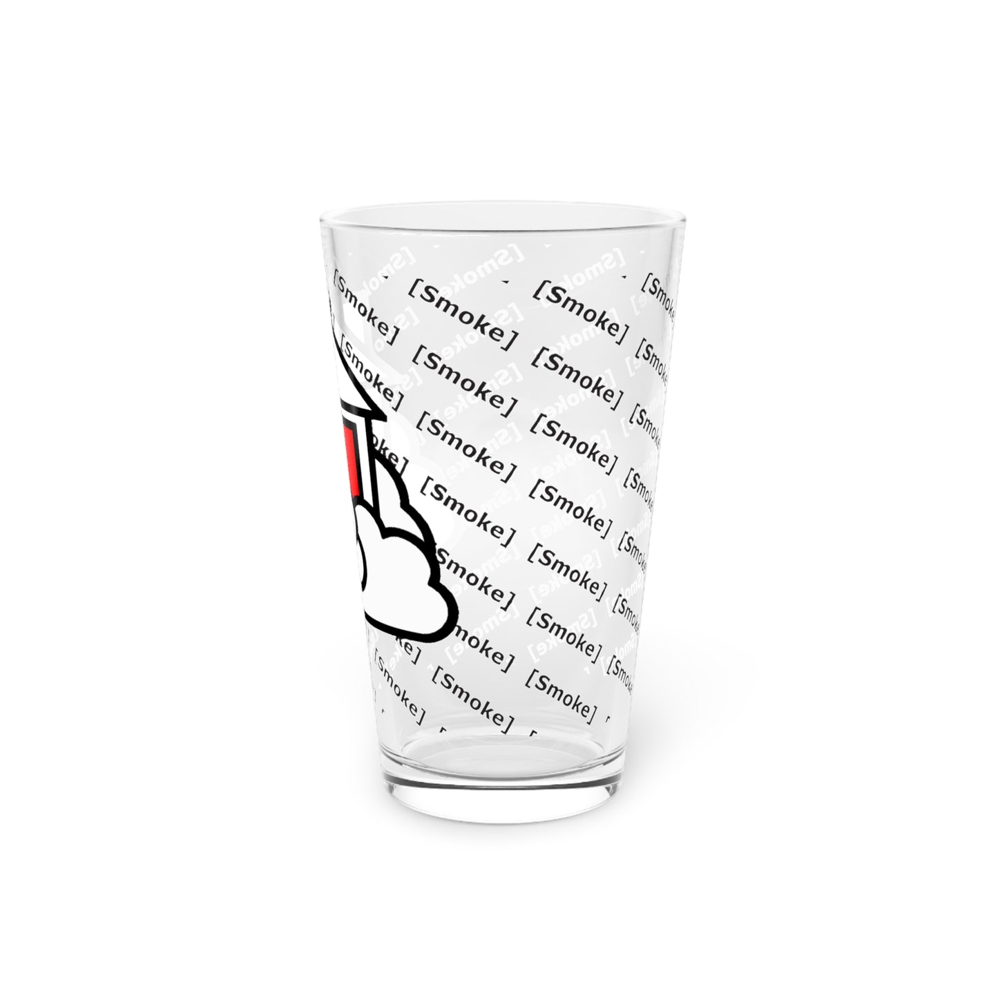 [smoke] Pint Glass, 16oz