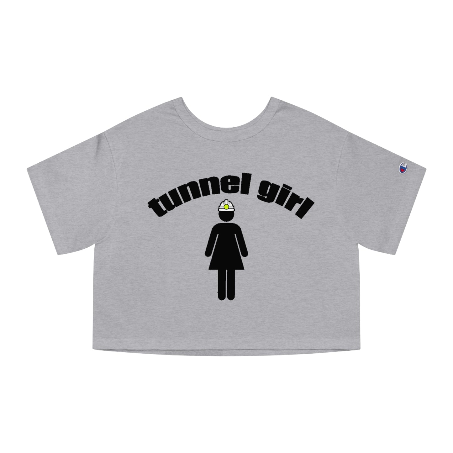 Tunnel Girl Champion Women's Heritage Cropped T-Shirt