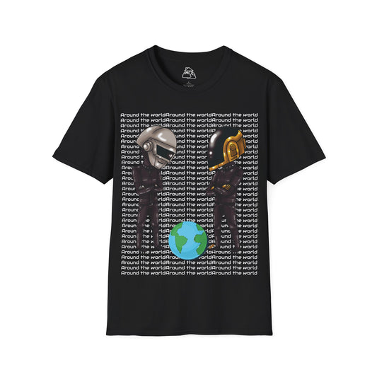 Around the world Daft Punk Softstyle T-Shirt