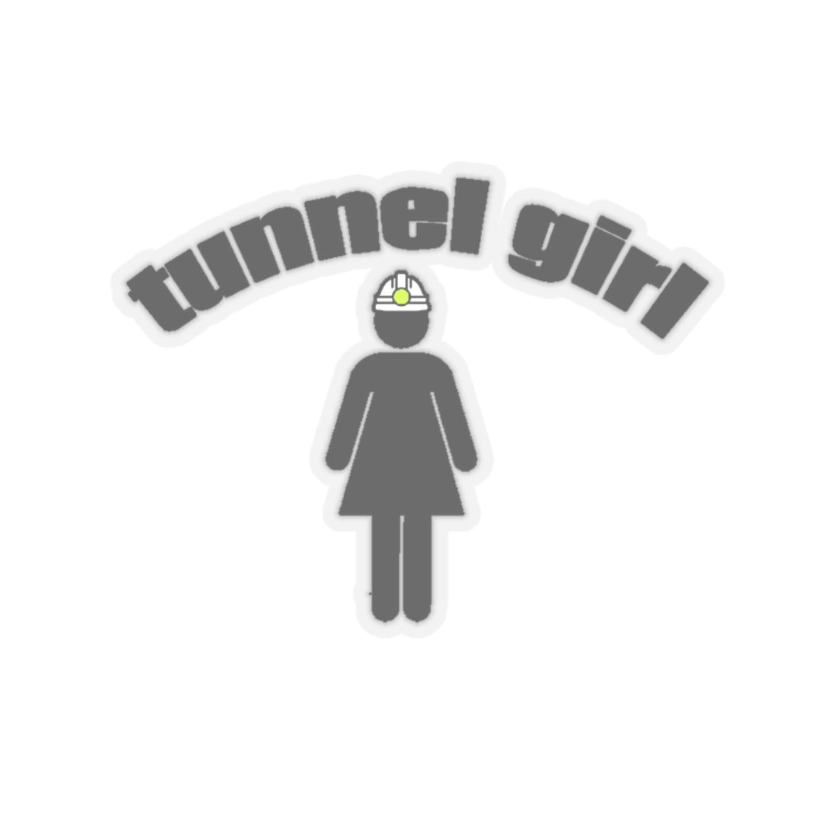 Tunnel Girl Stickers