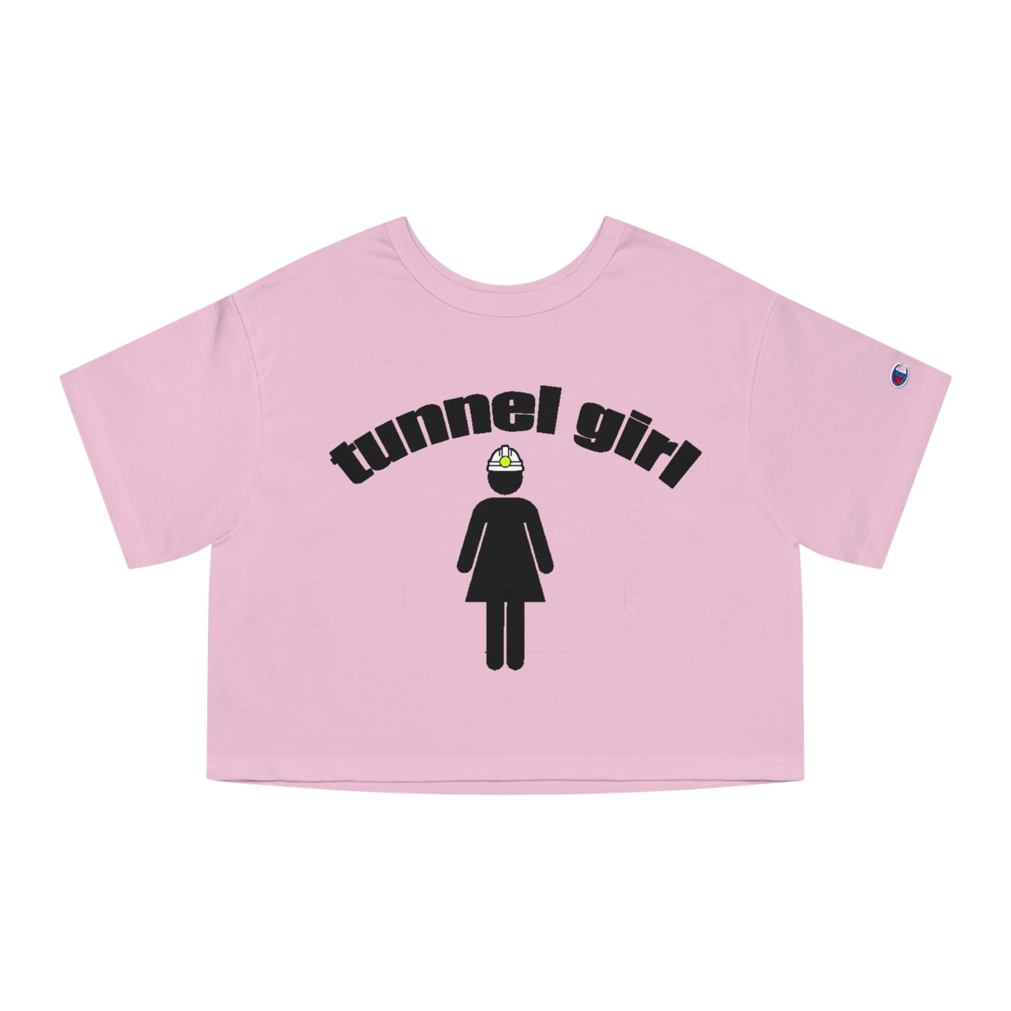 Tunnel Girl Champion Women's Heritage Cropped T-Shirt