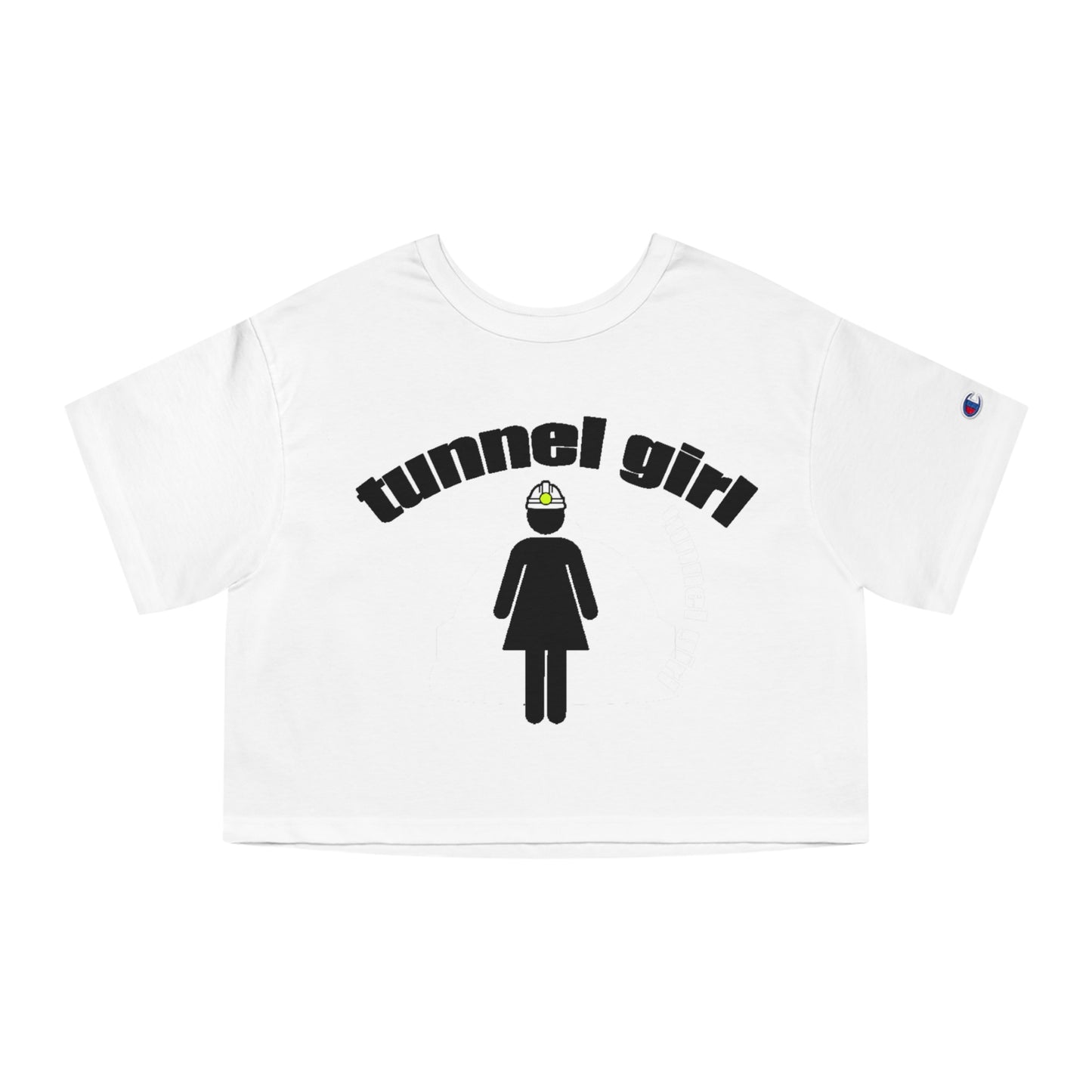 Tunnel Girl Champion Women's Heritage Cropped T-Shirt