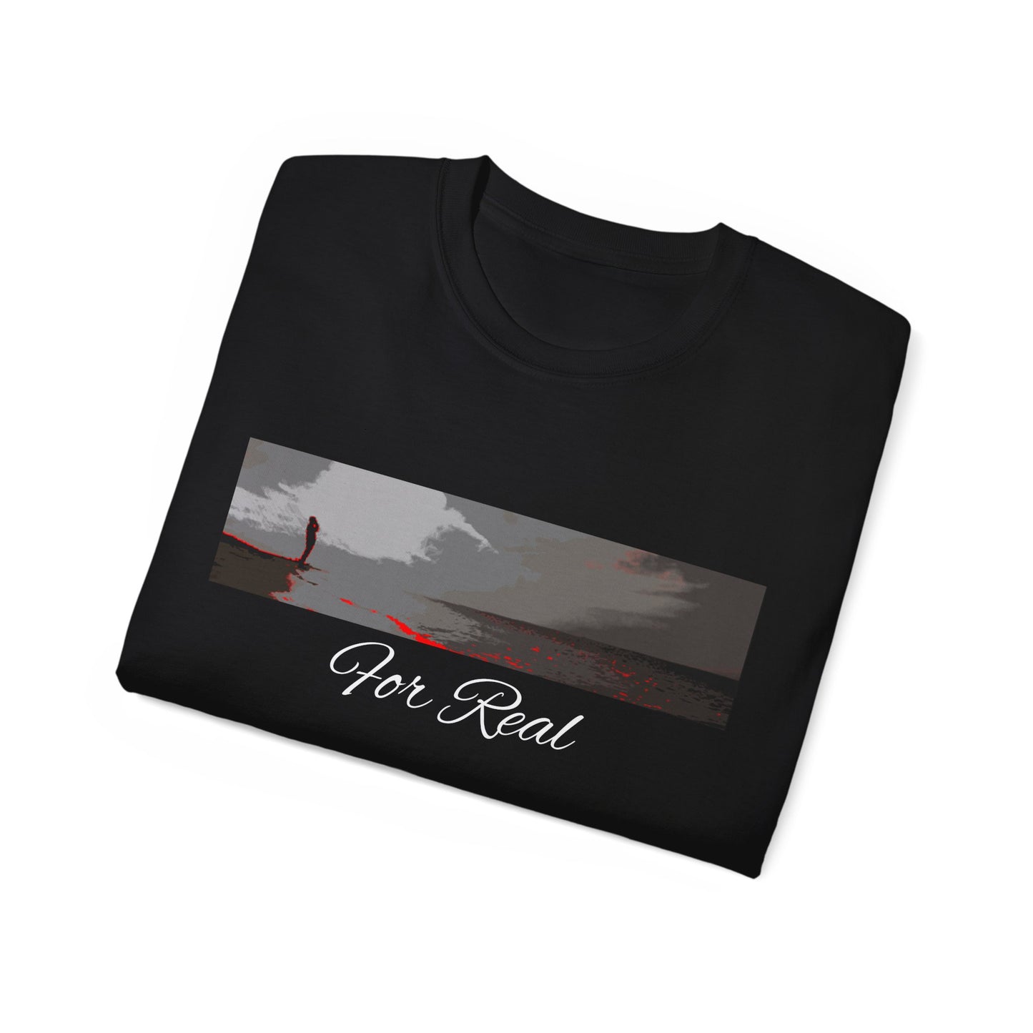 For Real (Black) Ultra Cotton Tee