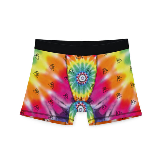 Tye Dye Smoke House Print Men's Boxers