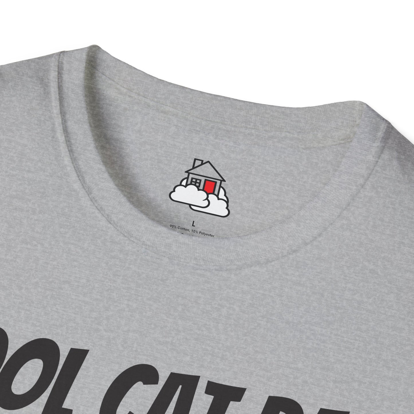 Cool Cat Dad Heather Softstyle T-Shirt