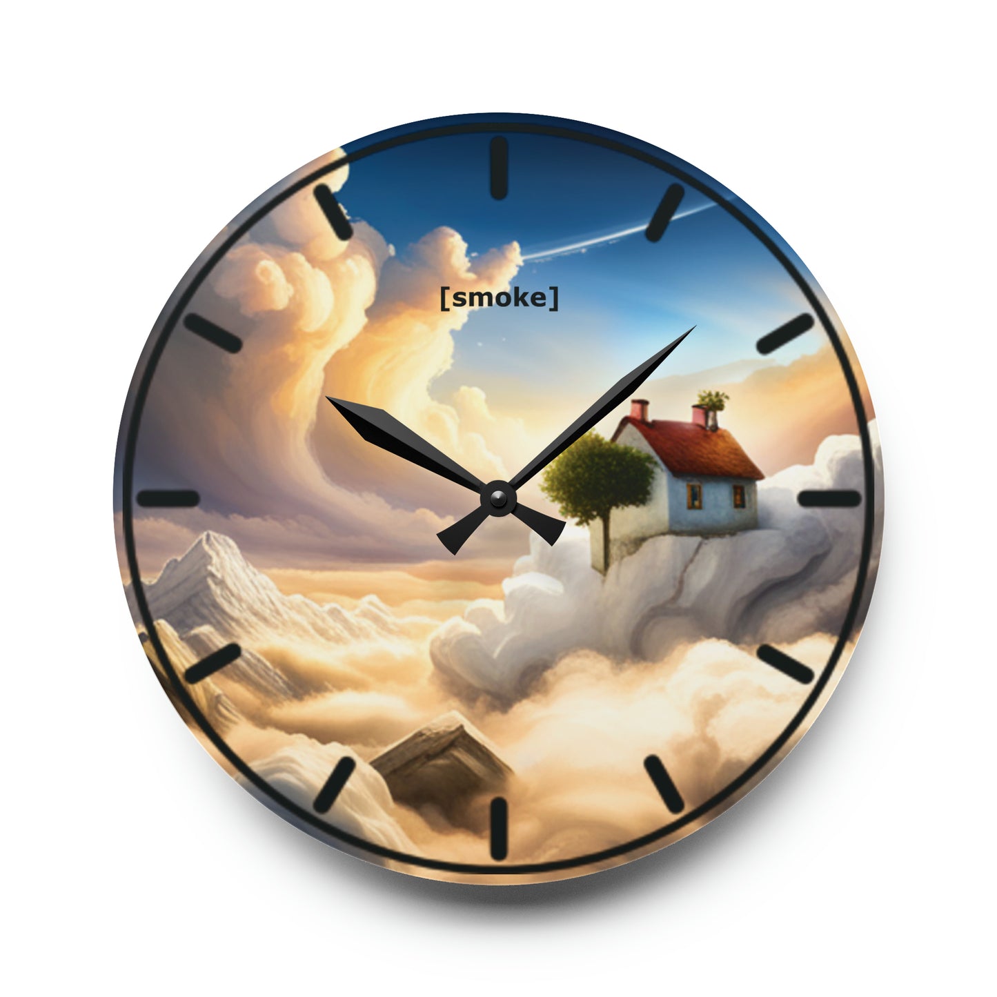 Smoke House High Vibe Wall Clock